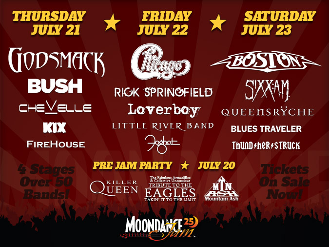Moondance Jam Godsmack
