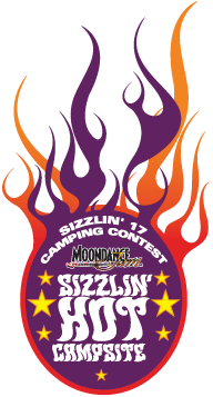Moondance Jam Sizzlin 17 Camping Contest: Sizzlin Hot Campsite