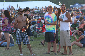 Moondance Jam Concert area